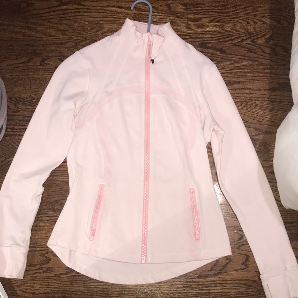 light pink lululemon define jacket
